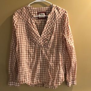 Holding Horses Gingham Blouse